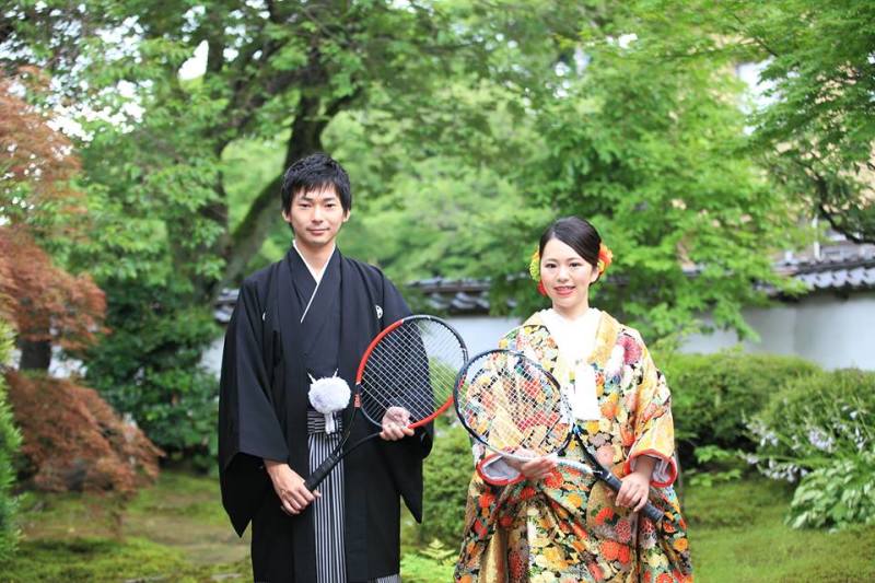 テニス好きなお二人♪