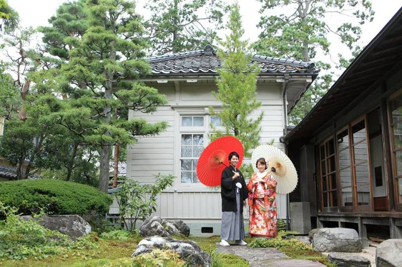 和室庭園貸切ロケーションフォト