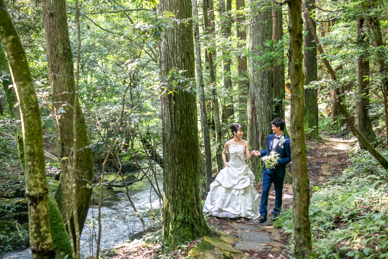 自然の中での散策