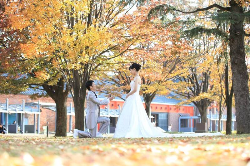 プロポーズシーン