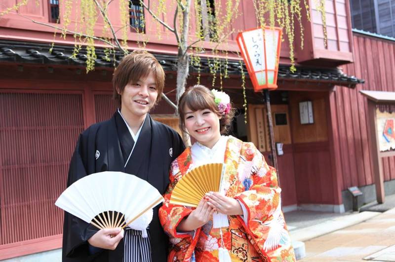 ひがし茶屋街ロケーションフォト