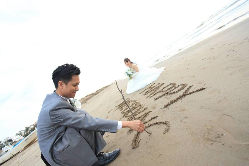 文字をカキカキ