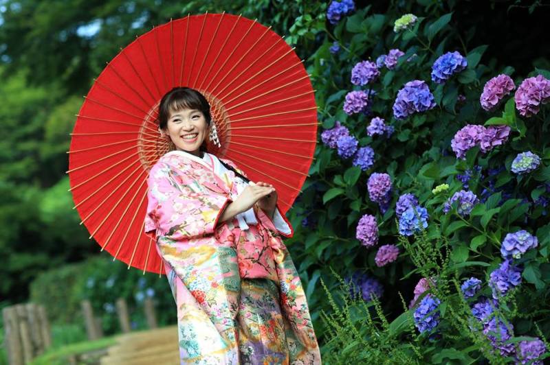 梅雨の晴れ間に