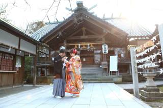 ひがし茶屋街和装ロケーションフォト