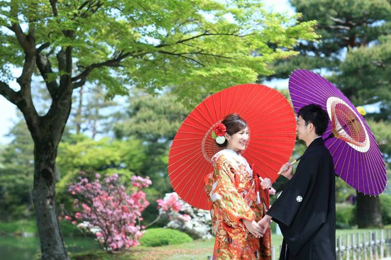 兼六園新緑ロケーションフォト