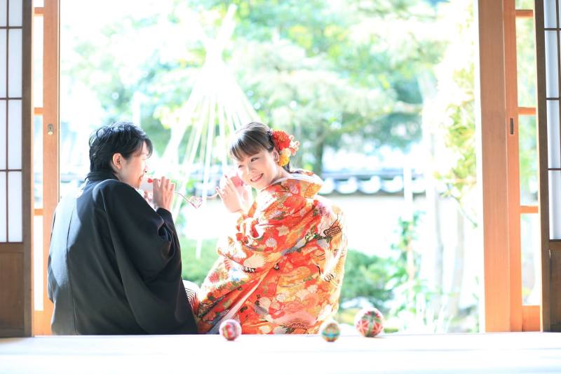 和室庭園フォト