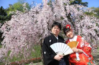 兼六園和装ロケーションフォト