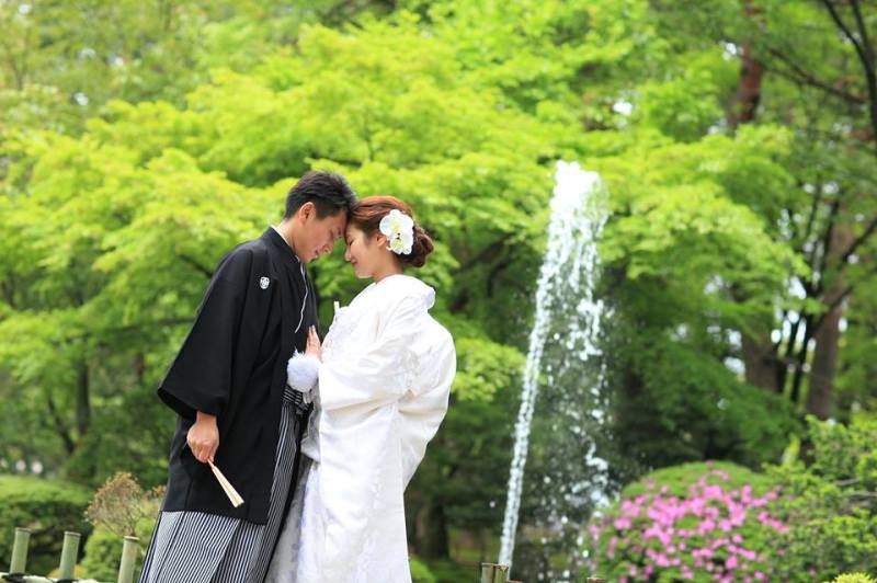 兼六園新緑ロケーションフォト