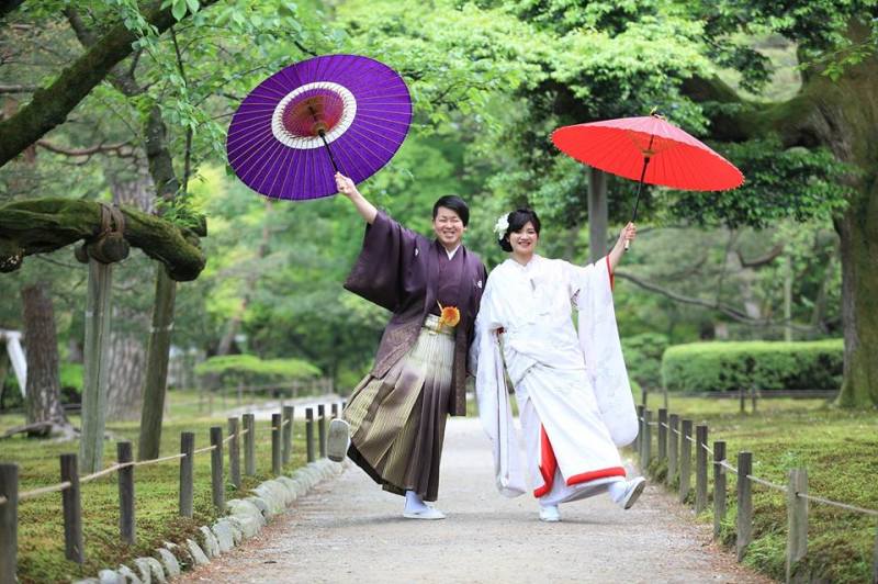 白無垢・兼六園和装フォト