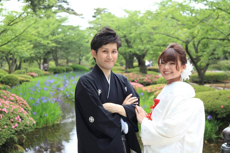 カキツバタ＆ツツジ