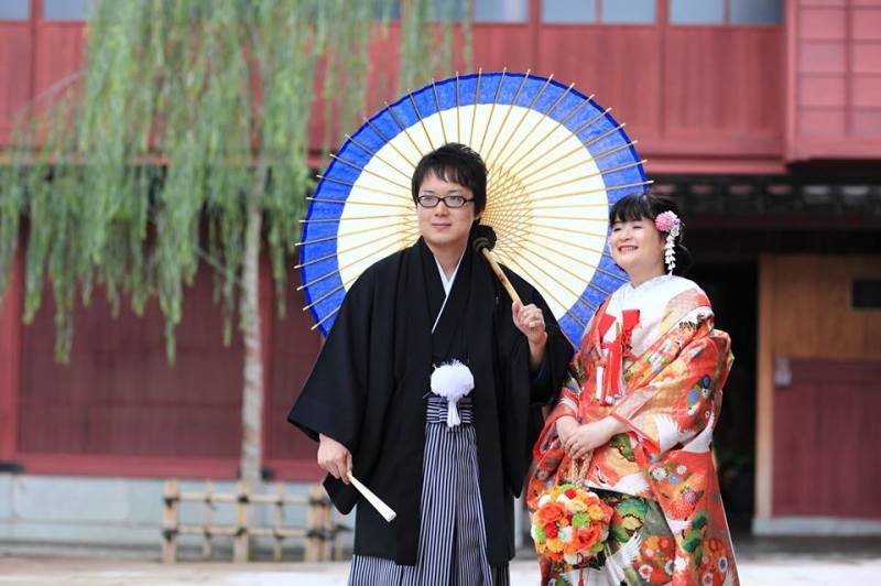 目抜き通りにて