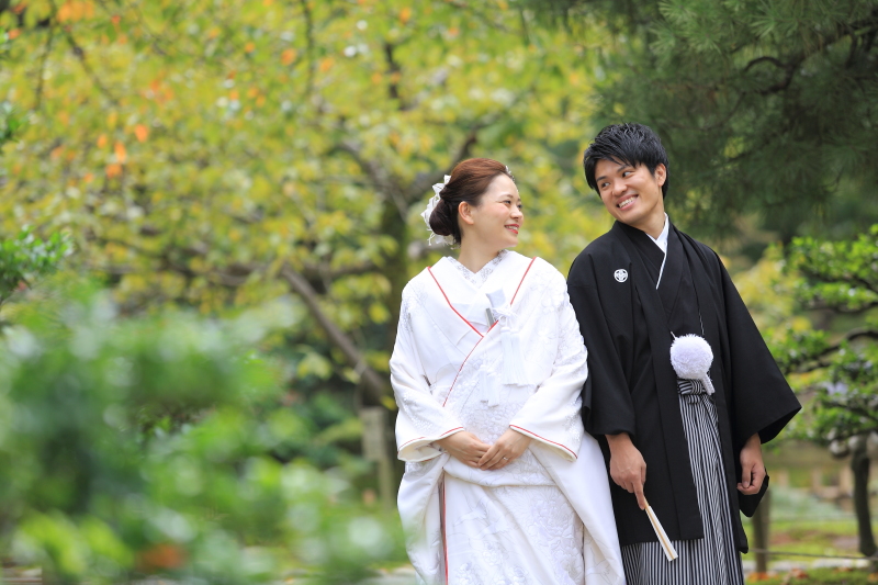 見つめ合うお二人