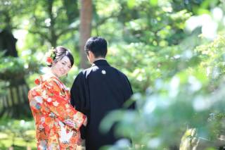 和装前撮り in 兼六園