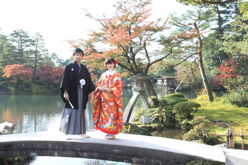 定番スポットにて