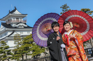 富山城址公園ロケーションフォト