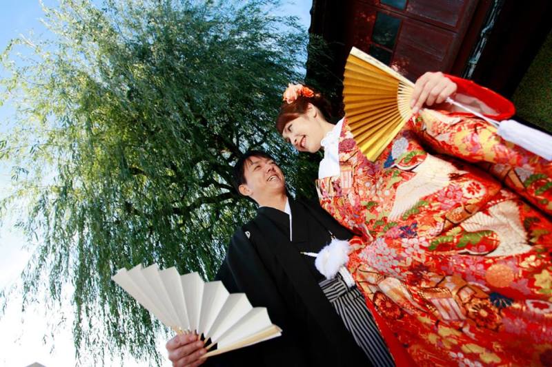 大きな柳の木の下で♪