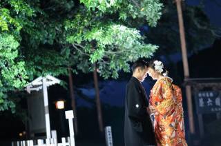 夕暮れ撮影 in 兼六園