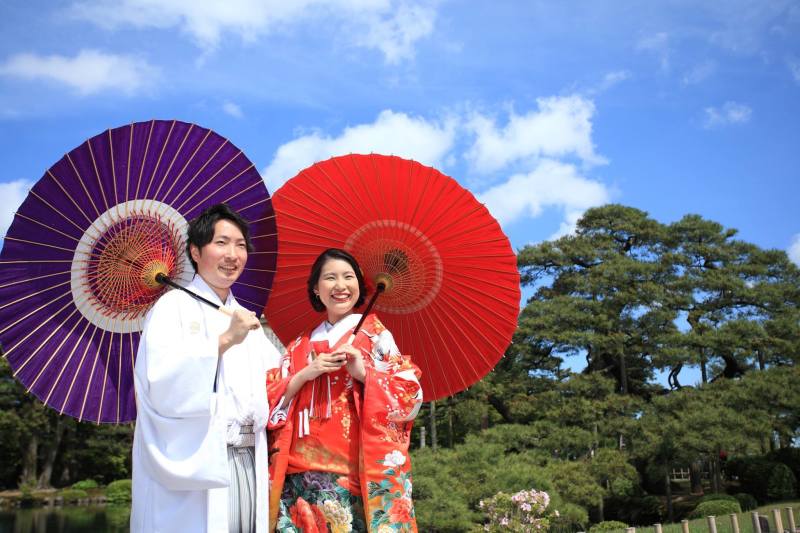 兼六園和装ロケーション♪