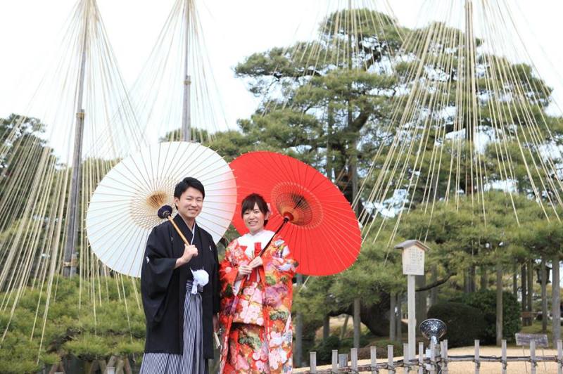 兼六園・東茶屋街・ロケーション前撮り