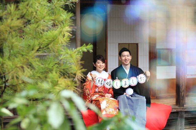 和室庭園フォト