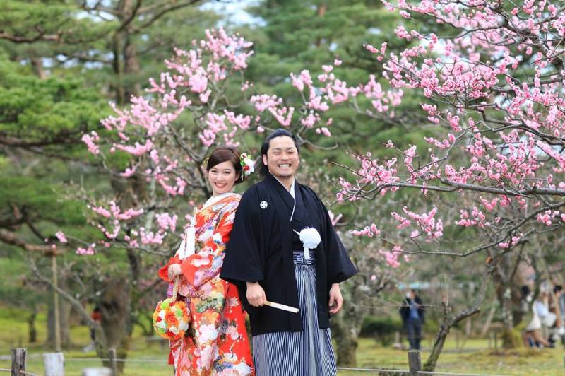 梅林エリアにて