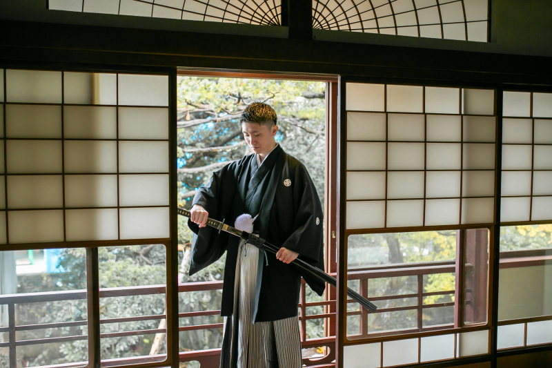 ご新郎様ソロショット