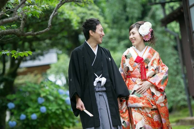 庭園にてお散歩