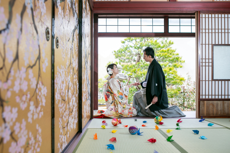 寄り添うお二人