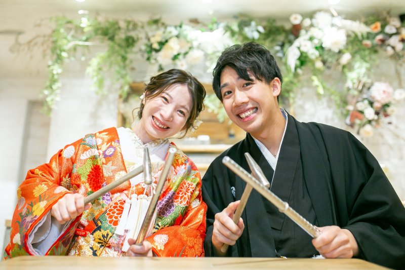 指輪作成は楽しく慎重に♪