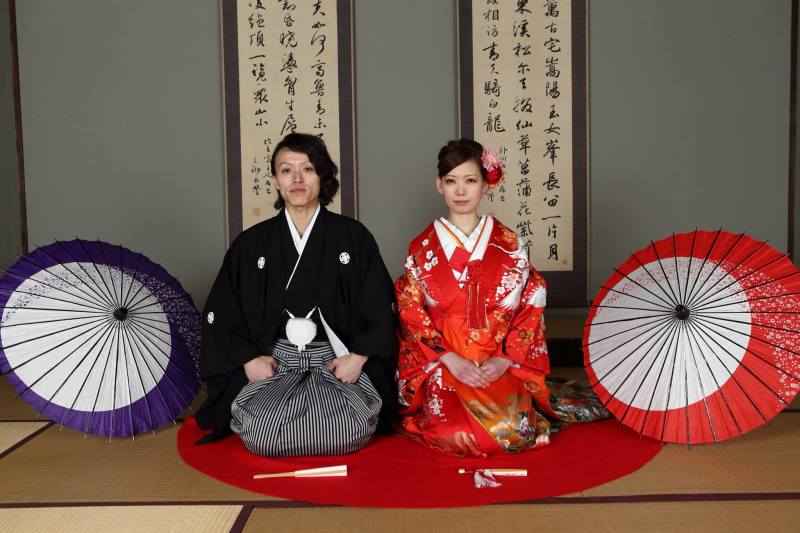 定番ポーズも忘れずに！