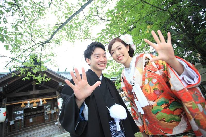 うたす神社境内にて