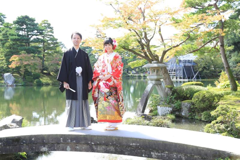 ことじ灯篭前にて