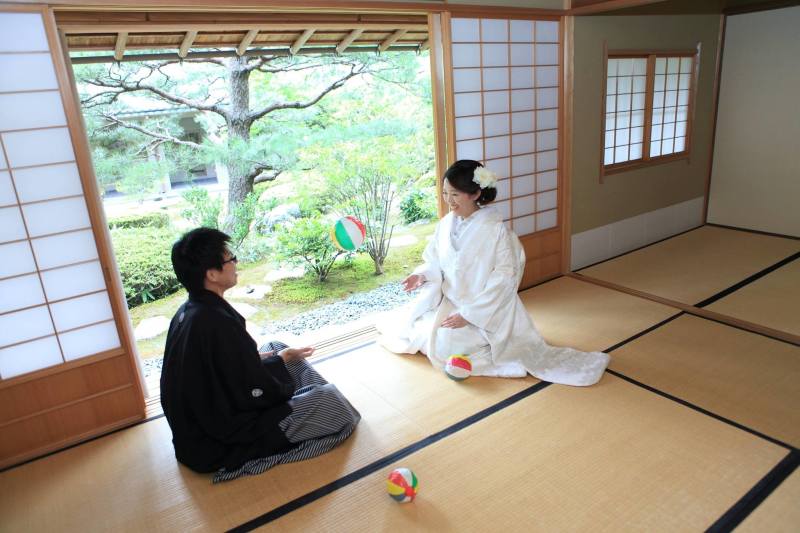 和室庭園フォト