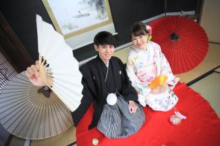 和室庭園フォト