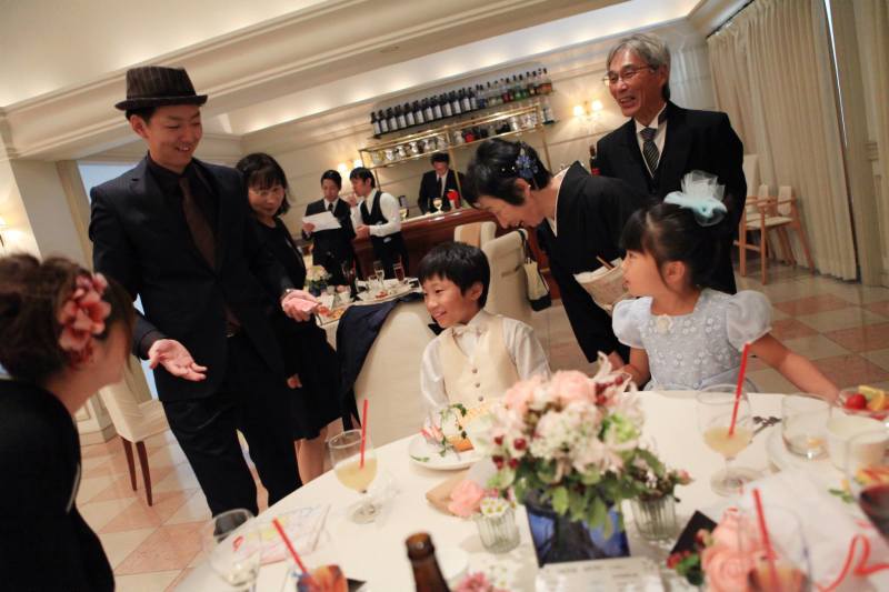 マジシャン登場！