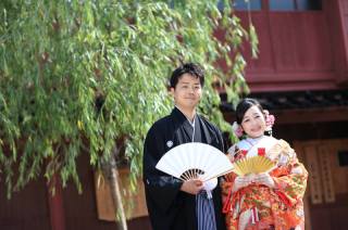 ひがし茶屋街和装ロケーションフォト