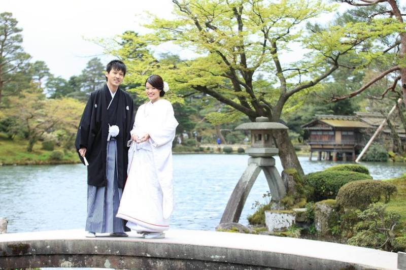 白無垢和装ロケーションフォト