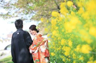 ひがし茶屋街和装ロケーションフォト