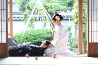 白無垢和室庭園プラン