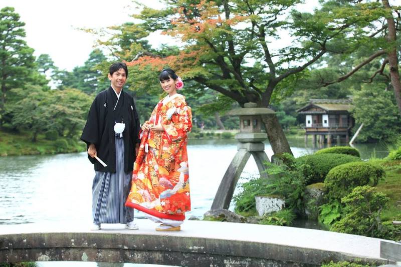 定番スポットにて