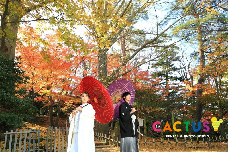 金沢市内紅葉ロケーションフォト