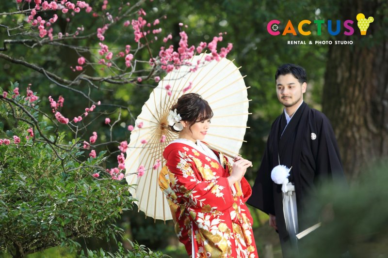 見つめるお二人