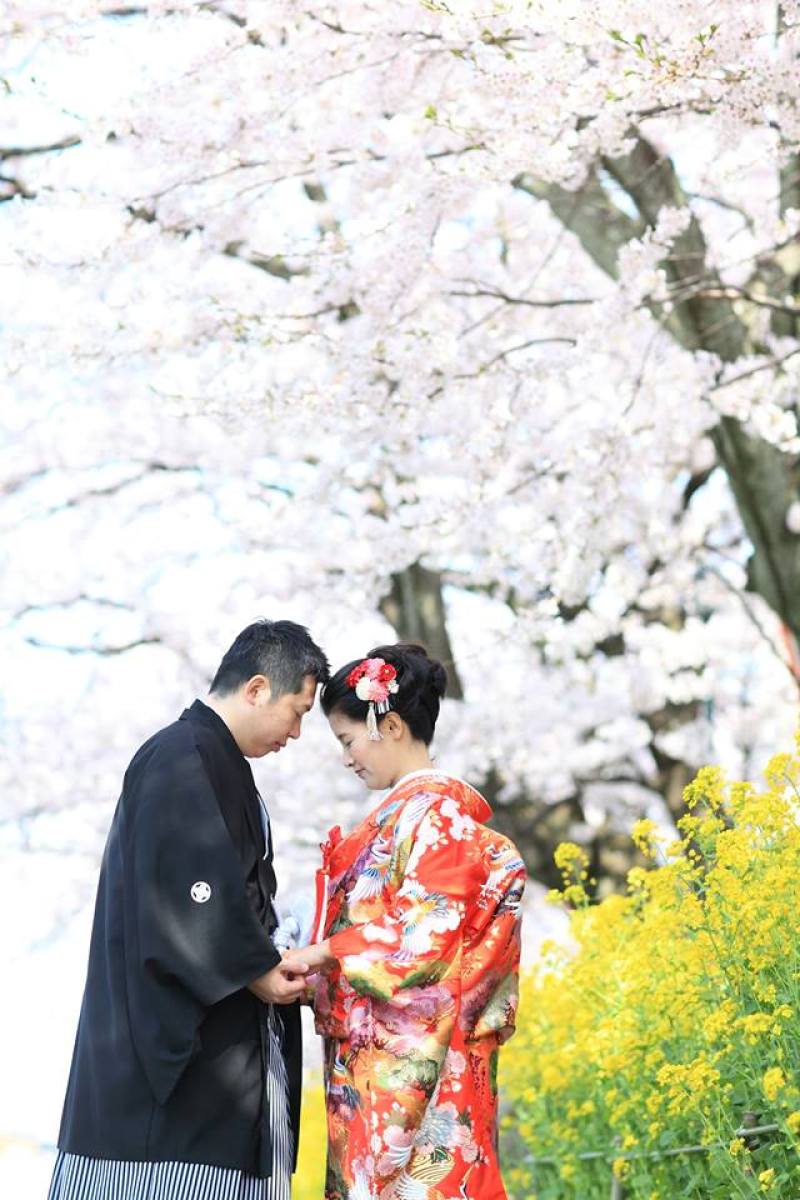 浅野川沿いにて