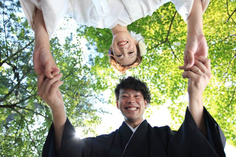 下からこんにちは☆