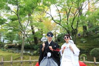 兼六園和装ロケーションフォト