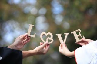 白無垢和室庭園フォト