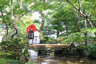 兼六園和装ロケーションフォト