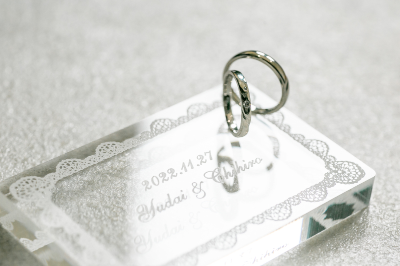 ブライダルリングフォト