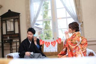 冬期・和室内ロケーションフォト