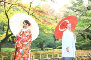 兼六園和装ロケーションフォト